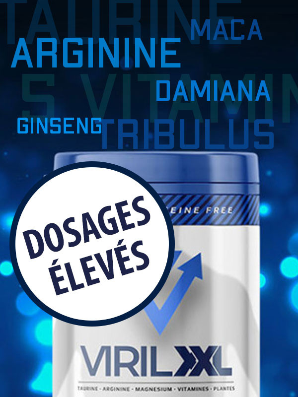 Viril XXL complexe énergétique Fabriqué en France 60 gélules